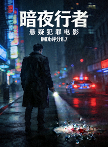 电影《暗夜行者》海报 - 悬疑犯罪电影，IMDb评分8.7