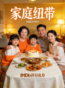 剧集《家庭纽带》海报 - 家庭温情剧集，IMDb评分8.9